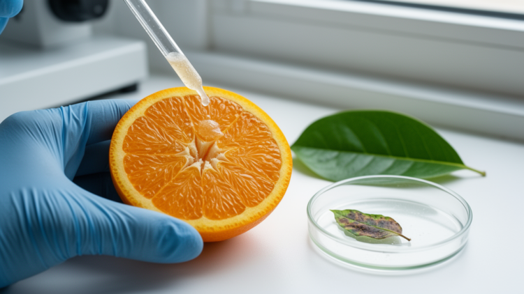 Beneficial Bacterium Rewrites Sweet Orange Gene Expression to Fight Anthracnose