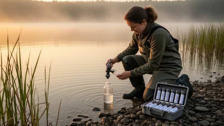 Ten Water Samples Enough to Track Lake Fish, eDNA Study Finds