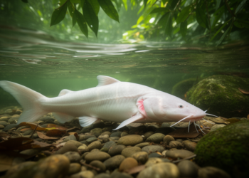 Leucistic Catfish Thrive in Shaded Brazilian Streams, Study Finds