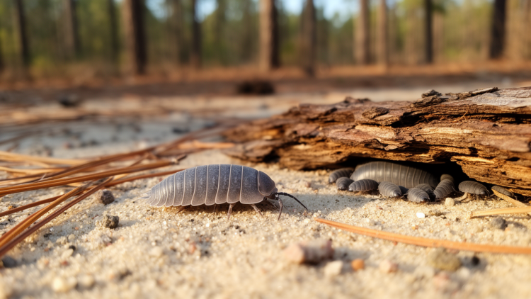Desert Woodlouse with Monogamous Family Life Found in Georgia for the First Time