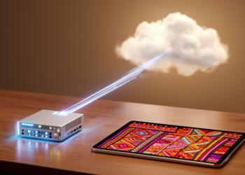 Cloud-edge AI sends 94% less data to generate cultural patterns losslessly