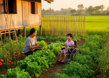 Organic Farming Offers a Lifeline for Thai Families Raising Disabled Children After COVID-19