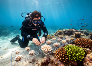 Coral Transplant Experiment Reveals Timing, Not Severity, of Bleaching Differs by Reef Origin