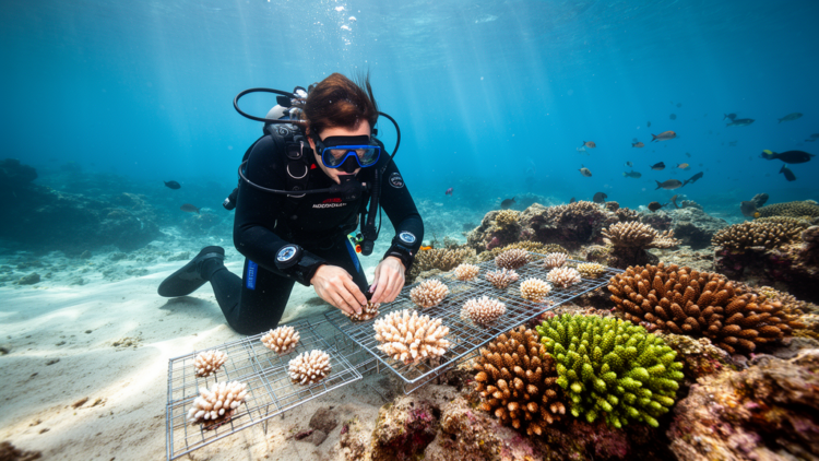 Coral Transplant Experiment Reveals Timing, Not Severity, of Bleaching Differs by Reef Origin