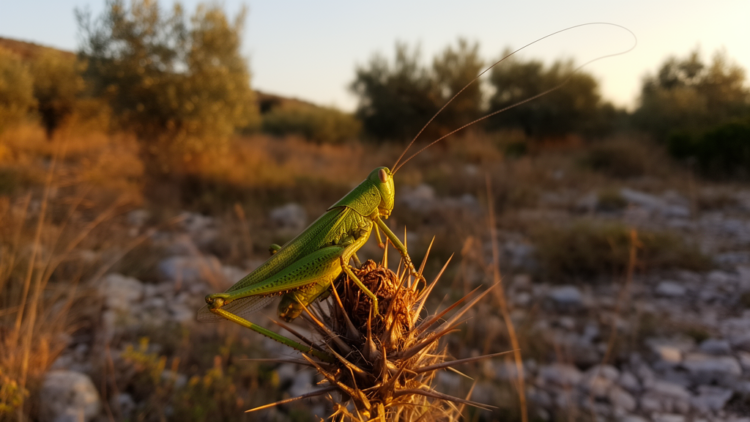 New Bush-Cricket Species Discovered Hiding on the Outskirts of Athens