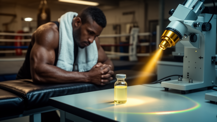 Infrared fingerprint of blood plasma tracks a boxer’s fight-week recovery