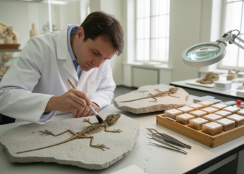 Lost Fossil Lizards from a German Paleocene Site Rewritten After Eight Decades