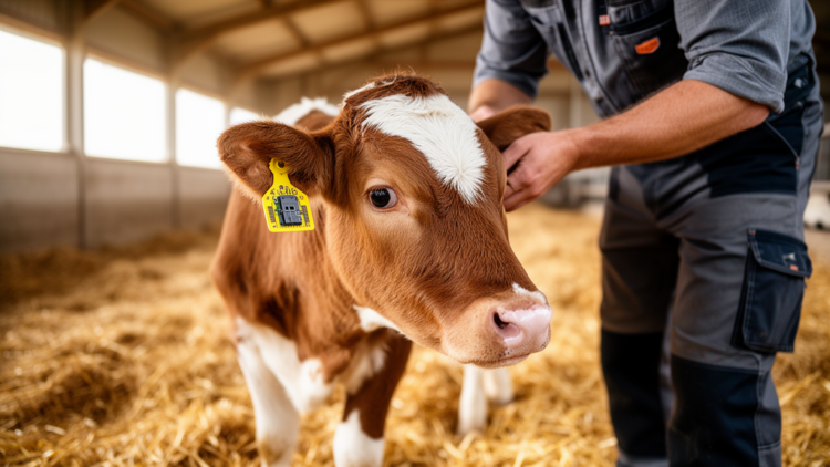 Smart Ear Tags and Machine Learning Catch Calf Pneumonia Early, New Study Shows
