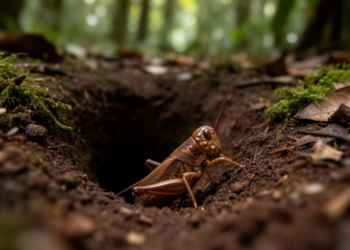 New hole-dwelling cricket genus Tryposoma uncovered in Tanzania’s mountain forests