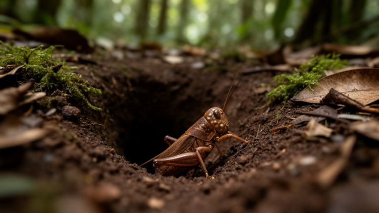 New hole-dwelling cricket genus Tryposoma uncovered in Tanzania’s mountain forests