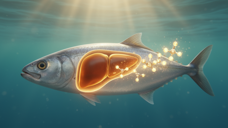 Heat-Stressed Fish Livers Rework Bile Acids to Survive Warming Seas