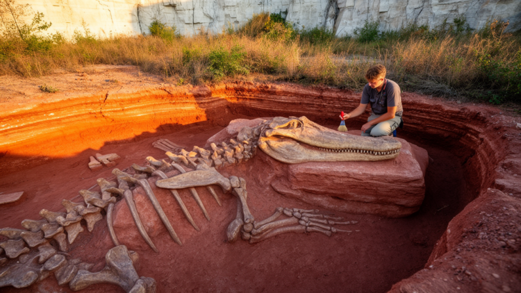 Last of the Croc-Like Giants: German Bone Bed Yields the Youngest Well-Dated Phytosaur Fossil