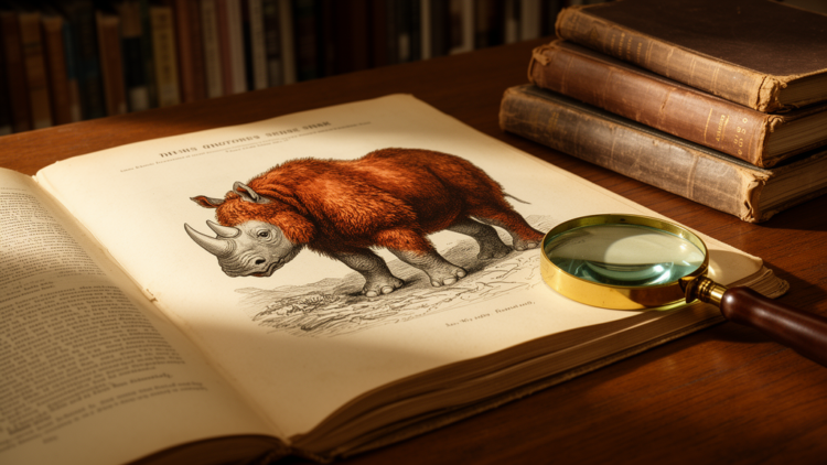A Children’s Magazine Beat the World to Naming the Sumatran Rhinoceros