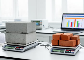 Entropy-Weighted Framework Ranks Concrete Blocks Over Bricks on Energy