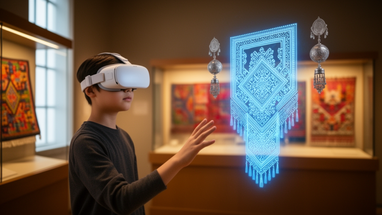 Capsule Networks and User-Aware Path Planning Bring Yi Cultural Heritage Into Virtual Reality