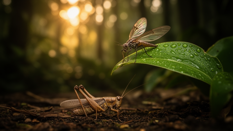Silent Crickets, Deadly Flies: New Host Records Reveal Hidden Parasitoid Strategies in Brazil