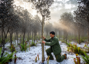 Thirty Years of Data Reveal Hidden Shifts in Borneo’s Rare Heath Forests