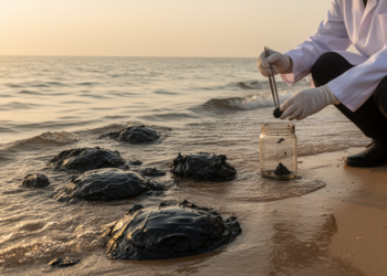 Floating Tarballs Carry a Hidden Cargo of Cancer-Causing Chemicals Across the Arabian Sea