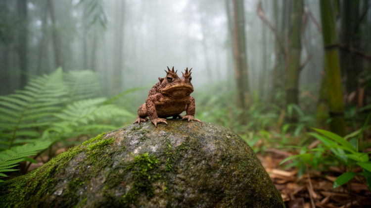 New horned toad species named after ancient Chinese poem discovered in Hunan national park