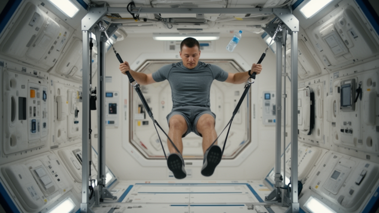 Daily Workouts in Orbit Keep Astronaut Hearts Ready for Mars Gravity