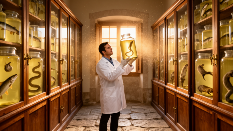 Two Centuries of Spirits and Formalin: How Portugal Built Its Fluid-Preserved Zoological Collections
