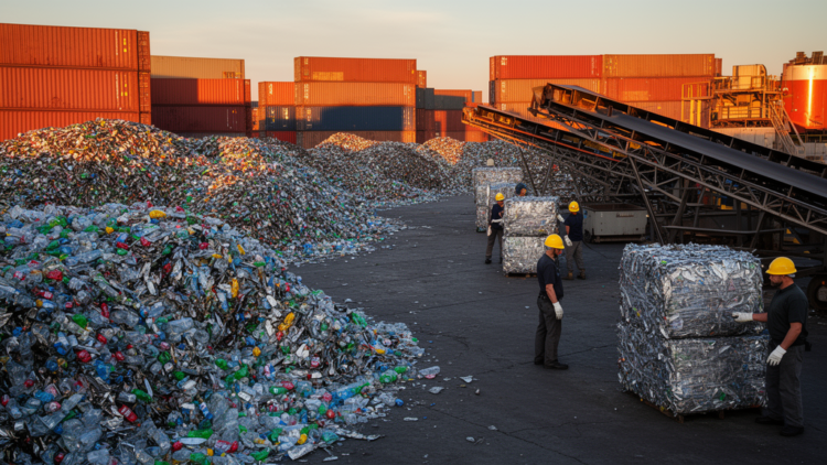 The hidden global market behind recycling