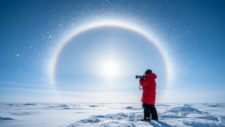 Diamond Dust Sky Eye Wins Grand Prize in 2026 AMS Photo Contest