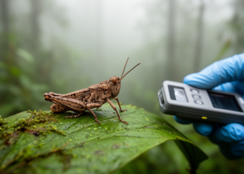 New pygmy grasshopper species from Ecuador revealed in world-first 3D scan