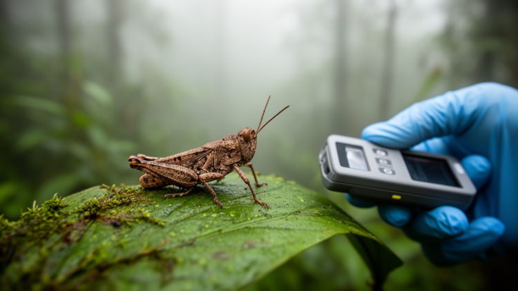New pygmy grasshopper species from Ecuador revealed in world-first 3D scan