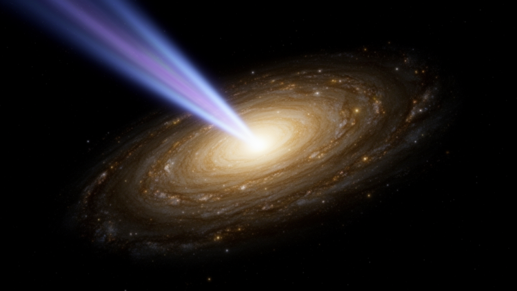 Webb and Chandra Team Up to Solve the X-Ray Mystery of a Galaxy Jet