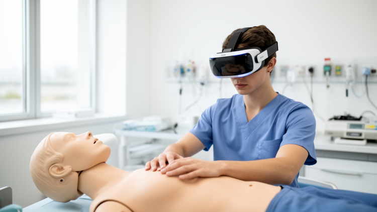Virtual Reality Headsets Show Promise for Training Medical Students in Clinical Skills