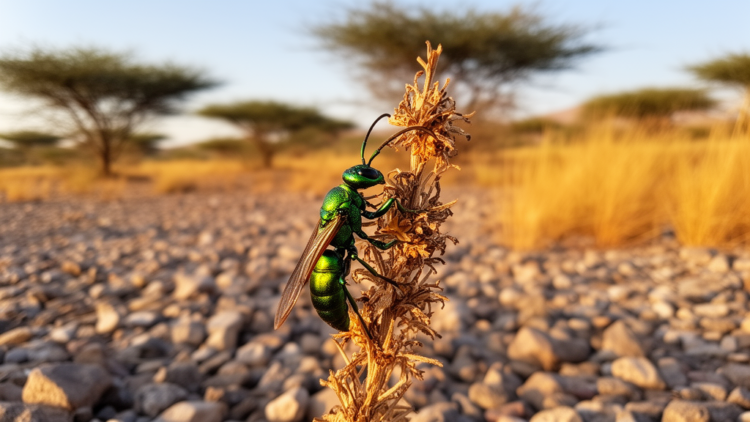 New Cuckoo Wasp Species Discovered in Saudi Arabia’s Ibex Reserve