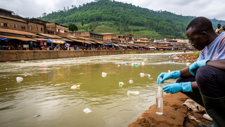 Rwanda’s Nyabugogo River Carries a Hidden Cocktail of Drugs, Pesticides, and Plant Chemicals