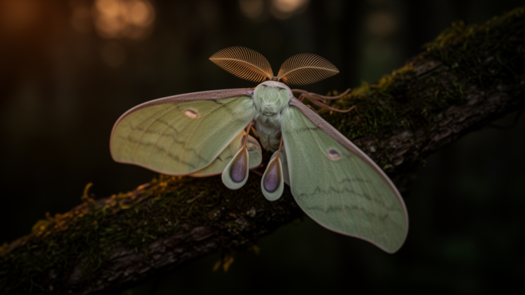 A Giant Moth With Teardrop Legs Rewrites the Moth Family Tree