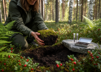 Metabarcoding reveals hidden nematode diversity in Swedish national park