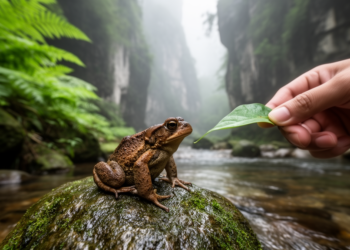 New Frog Species Wu’s Short-Legged Toad Discovered in Guizhou China
