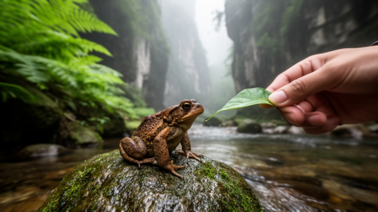 New Frog Species Wu’s Short-Legged Toad Discovered in Guizhou China