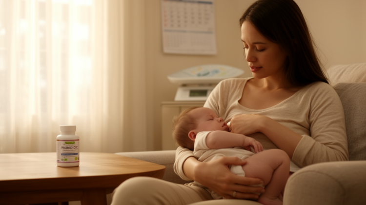 A Four-Week Probiotic Course for Nursing Mothers Reshapes Infant Growth for a Full Year