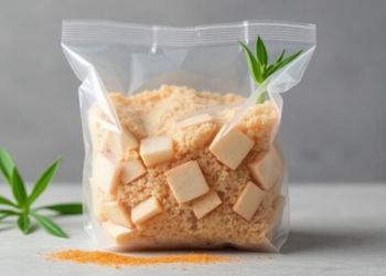 Sumac and Bamboo Fiber Turn Fragile Starch Films Into Smart, Antibacterial Food Packaging