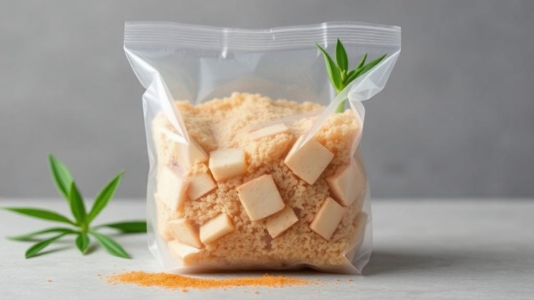 Sumac and Bamboo Fiber Turn Fragile Starch Films Into Smart, Antibacterial Food Packaging