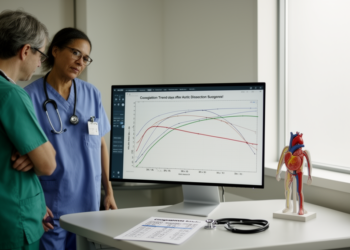 Clotting Trajectories After Aortic Dissection Surgery Reveal Hidden Mortality Patterns