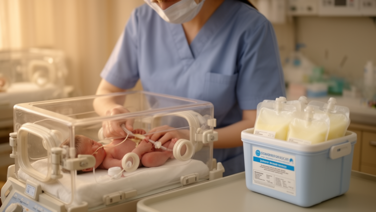 Donor Milk Matches Mother’s Own Milk for Preterm Feeding Milestones, Study Finds