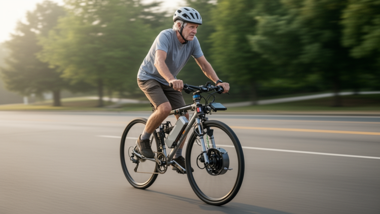 Robotic Bike Reveals How Older Cyclists Keep Their Balance on the Road
