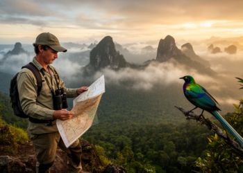New Geological Map of New Guinea Rewrites the Story of Birds-of-Paradise Evolution