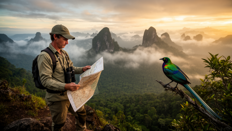 New Geological Map of New Guinea Rewrites the Story of Birds-of-Paradise Evolution