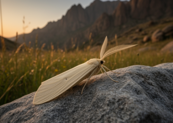 Ghost moth of the Zagros: DNA reveals an endemic mountain moth belongs in a different genus