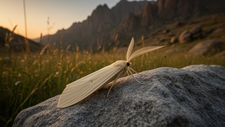 Ghost moth of the Zagros: DNA reveals an endemic mountain moth belongs in a different genus