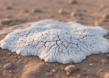 White and fissured: DNA study rewrites the story of North America’s desert crust lichens