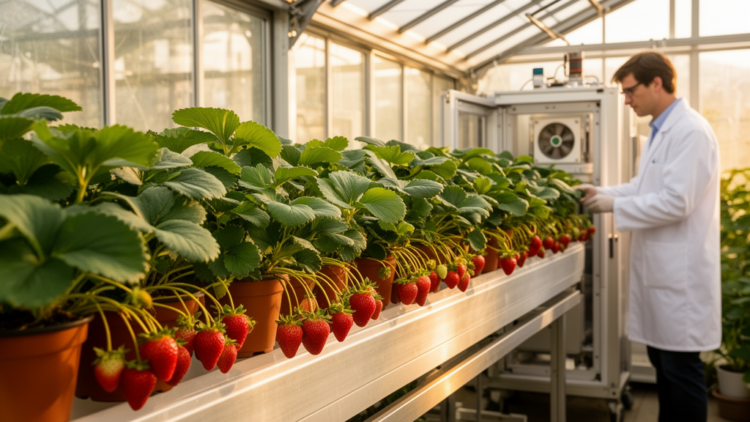 Gamma Rays at Just the Right Dose Make Strawberry Plants Thrive, Study Finds
