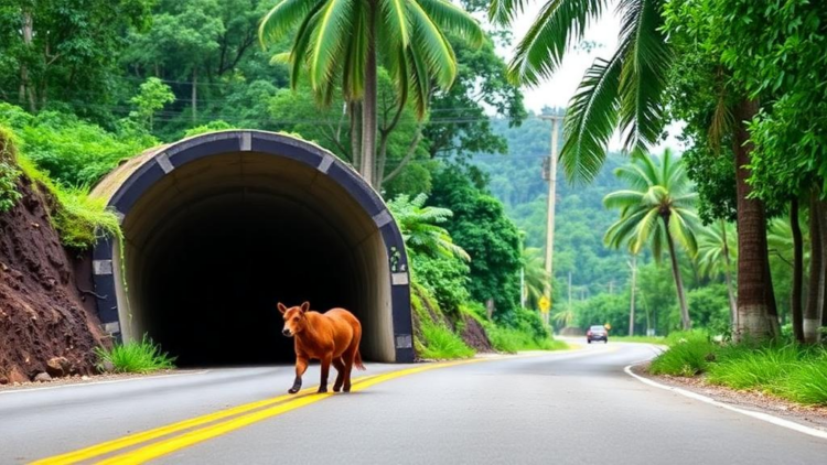Wildlife Tunnels Give Costa Rica’s Road-Crossing Mammals a Safer Route